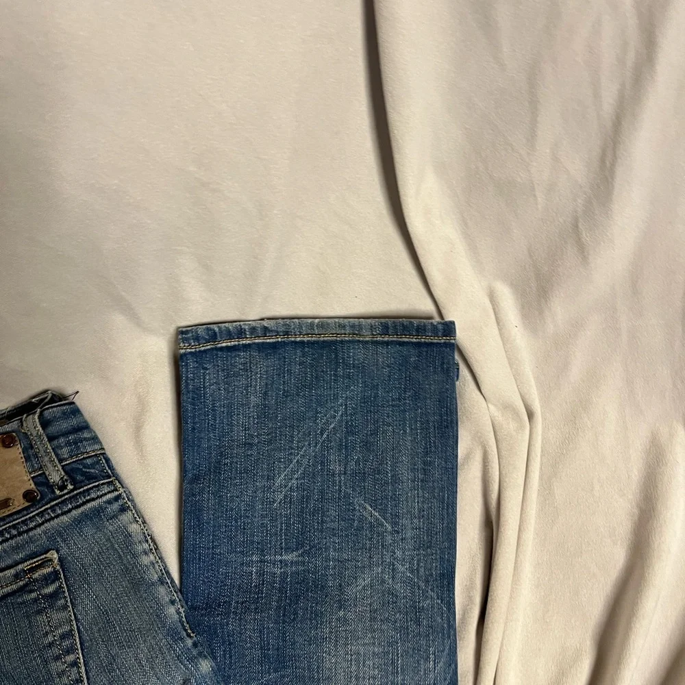 Diesel- Liv Straight Leg Low Rise Dark Wash Jeans- Sz. 29x32